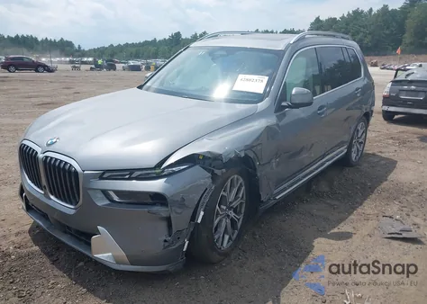 2025 BMW X7 xDrive40I из США, поврежденный, VIN 5UX23EM06S9Z52246
